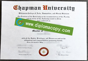 buy fake Chapman University degree