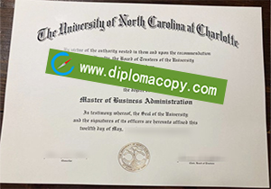 buy fake UNC Charlotte degree