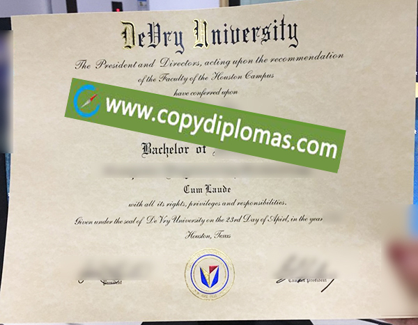 DeVry University degree