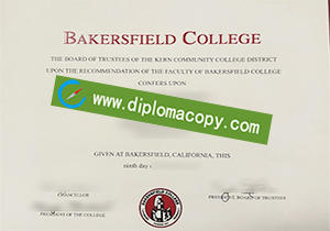 buy fake Bakersfield College degree