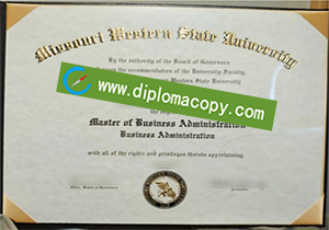 buy fake Missouri Western State University degree