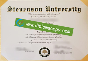 buy fake Stevenson University degree