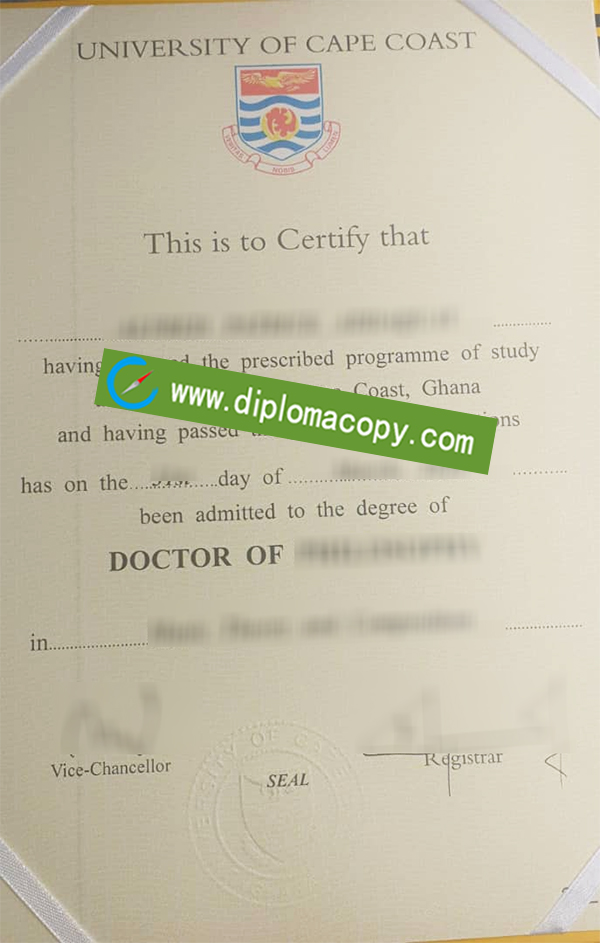 University of Cape Coast degree, UCC diploma