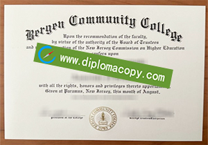 buy fake Bergen Community College degree