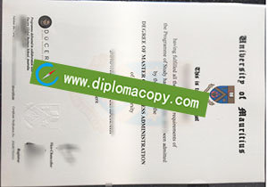 buy fake University of Mauritius diploma