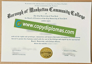 buy fake Borough of Manhattan Community College degree