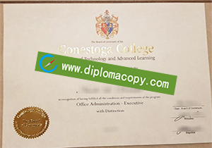 buy fake Conestoga College diploma