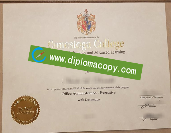 Conestoga College diploma, Conestoga College degree