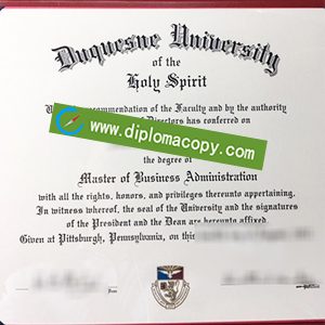 buy fake Duquesne University degree