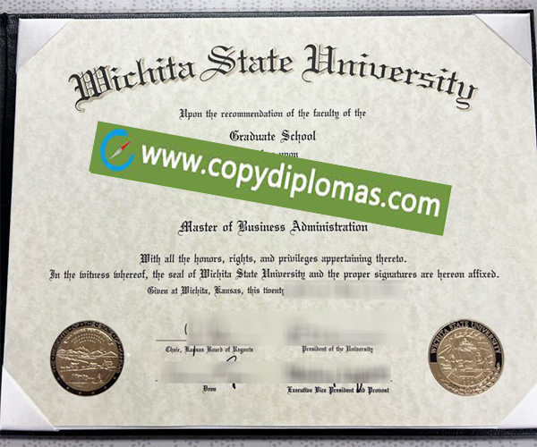 Wichita State University degree, Wichita State University diploma