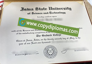 buy fake Iowa State University degree