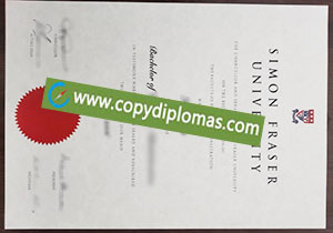 buy fake Simon Fraser University certificate