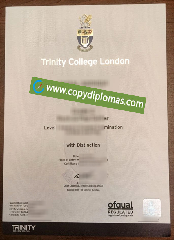 Trinity College London degree, TCL diploma