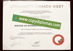 buy fake University Canada West diploma