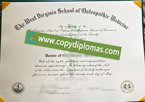 buy fake West Virginia School of Osteopathic Medicine degree