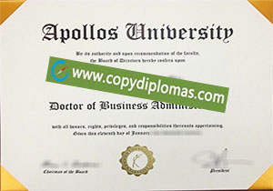 buy fake Apollos University degree