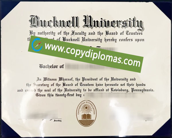 Bucknell University degree, Bucknell University diploma