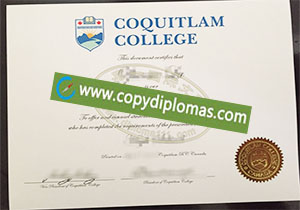 buy fake Coquitlam College diploma