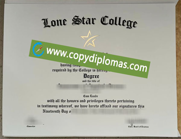 Lone Star college degree, Lone Star college diploma