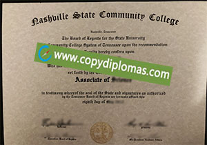 buy fake Nashville State Community College degree