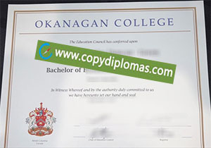 buy fake Okanagan College diploma