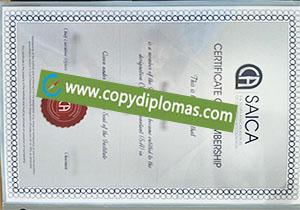 buy fake SAICA certificate