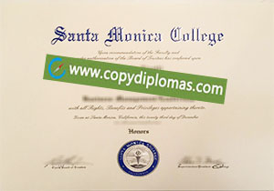 buy fake Santa Monica College diploma