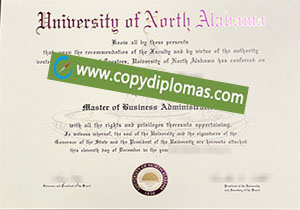 buy fake University of North Alabama degree