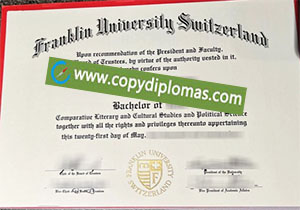 buy fake Franklin University Switzerland diploma