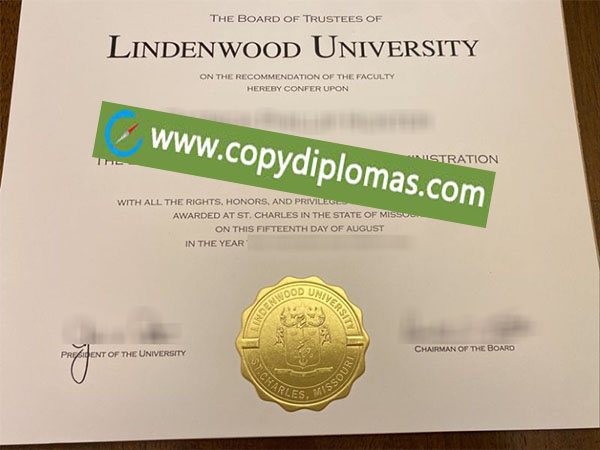 Lindenwood University diploma, Lindenwood University degree