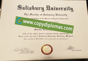 buy fake Salisbury University diploma