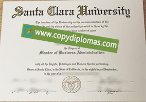 buy fake Santa Clara University degree