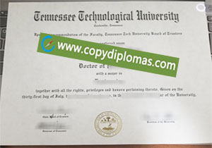 buy fake Tennessee Tech University degree