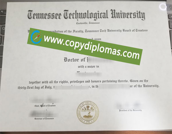 Tennessee Tech University degree, Tennessee Tech University diploma