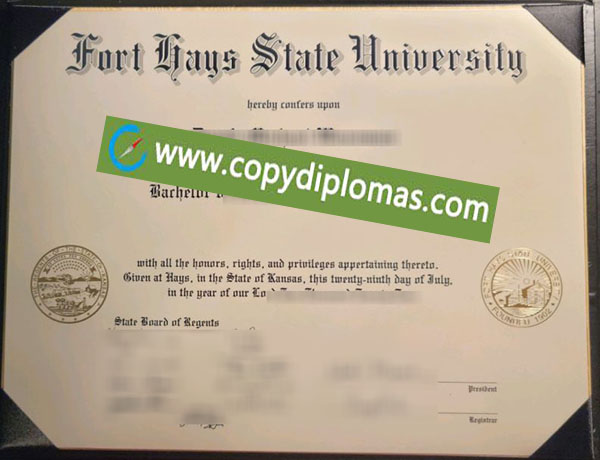 Sale Fort Hays State University Degree