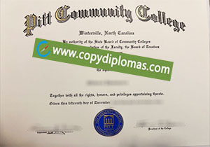 Pitt Community College degree