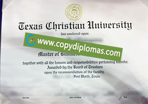 Texas Christian University degree