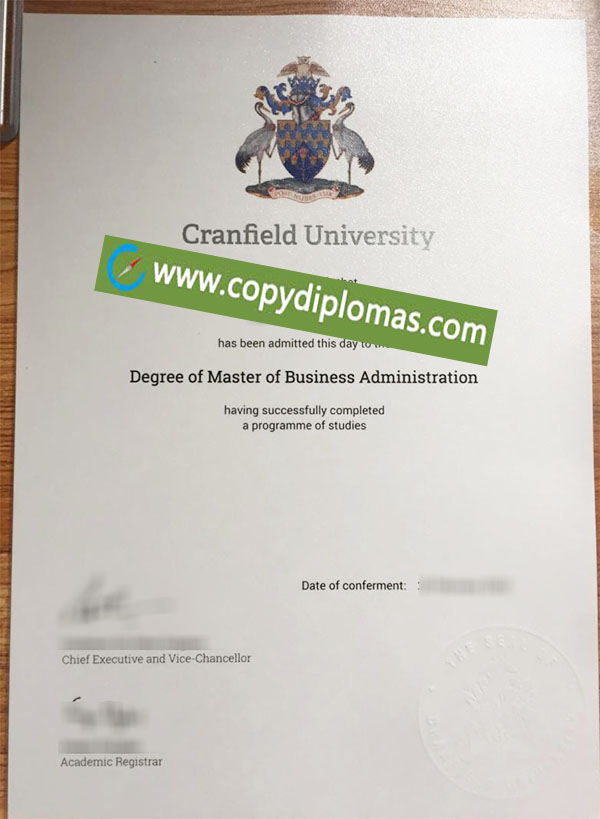 Cranfield University diploma