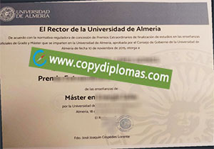 Universidad de Almería degree