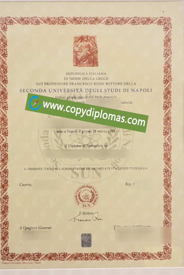 Università degli Studi di Milano diploma