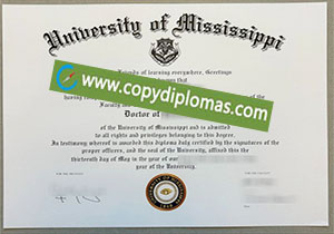 University of Mississippi degree